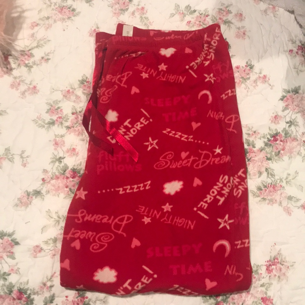 Women’s fleece PJ pants